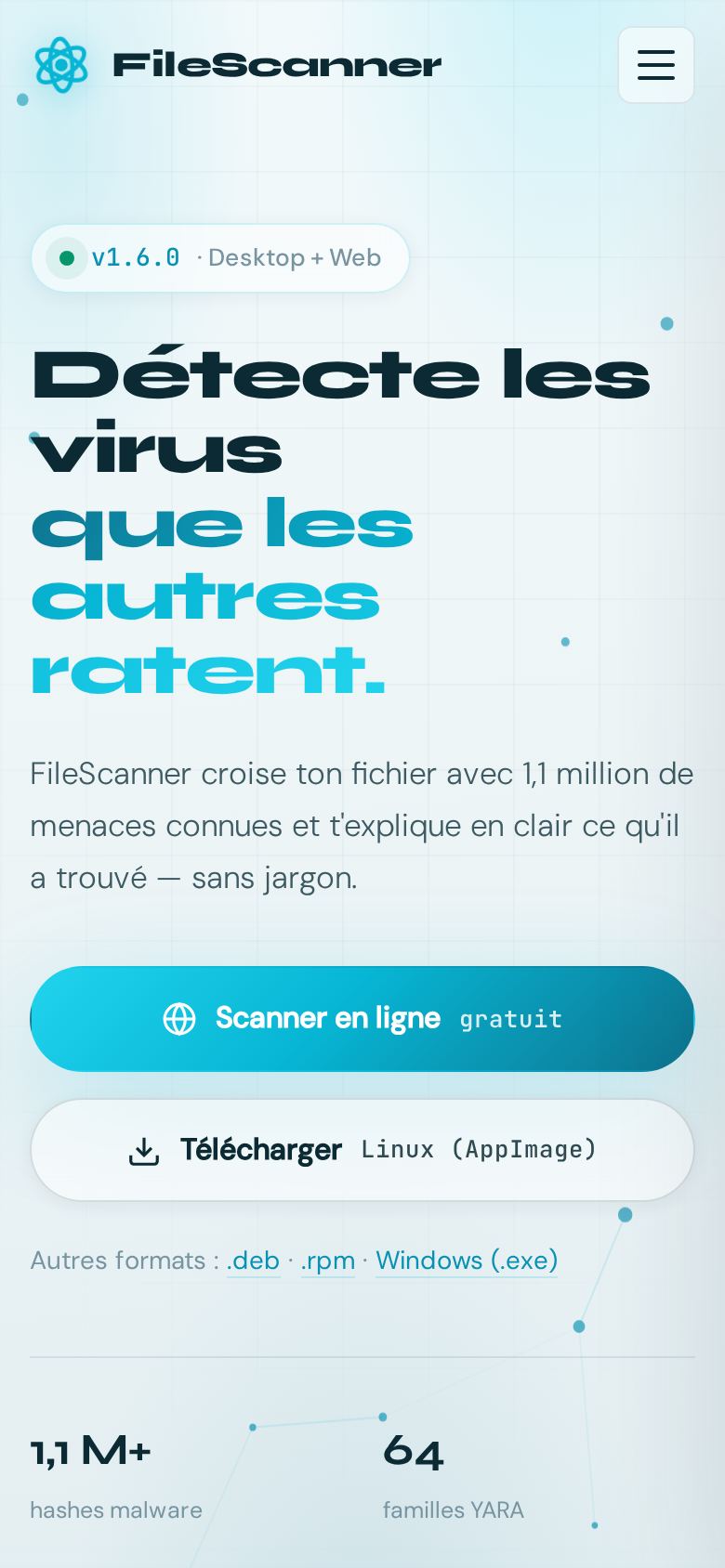 FileScanner sur téléphone